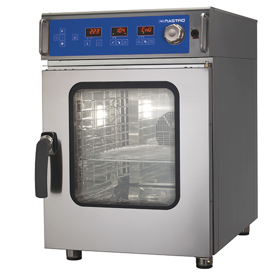 Imagem do produto Forno misto elétrico 6 GN 1/1 com sistema de lavagem automática