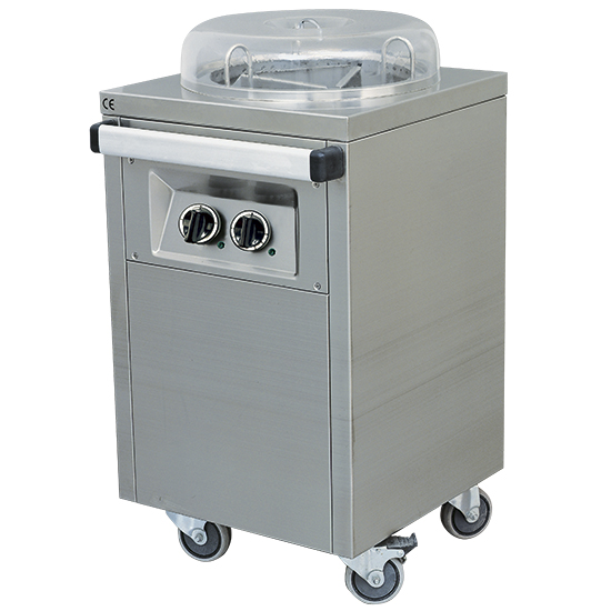 Imagem do produto Elevador de pratos aquecido com rodas para 50 pratos Ø260-320 mm